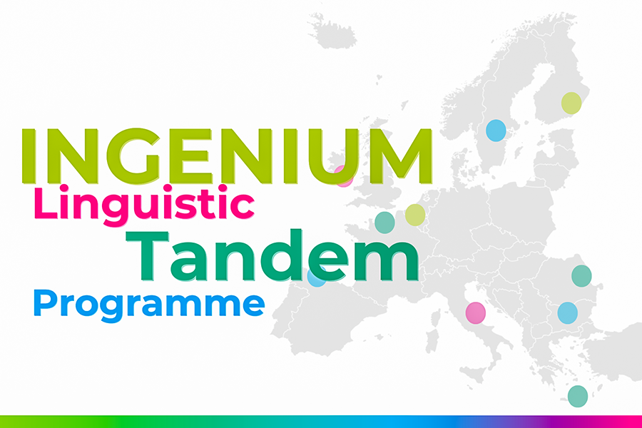 КАРТА НА СВЕТА И ЛОГОТО НА ingenium