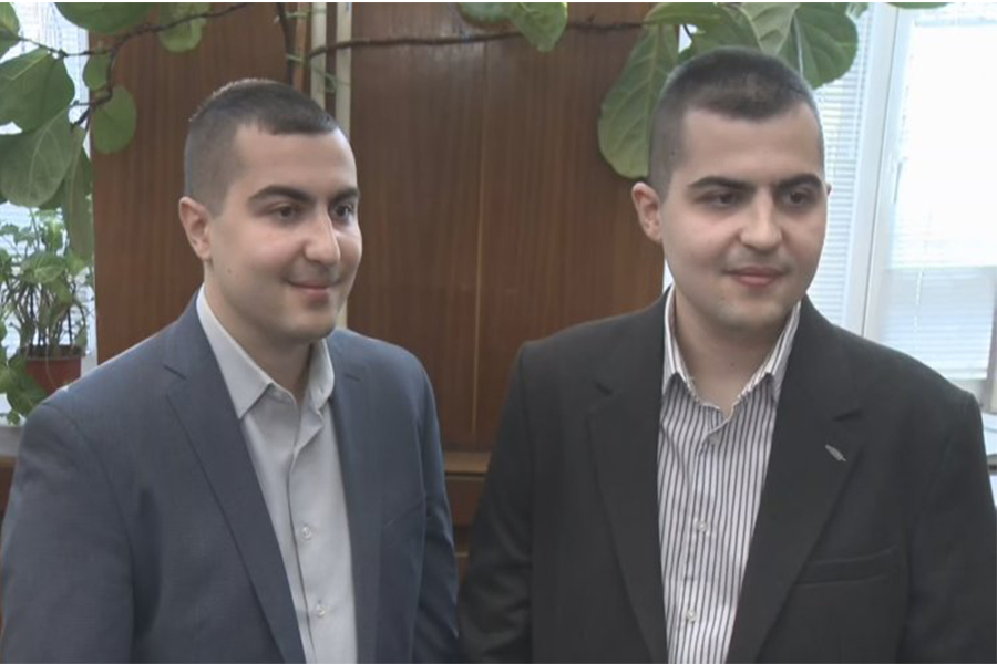 Снимка на носителите на наградата Златен гален