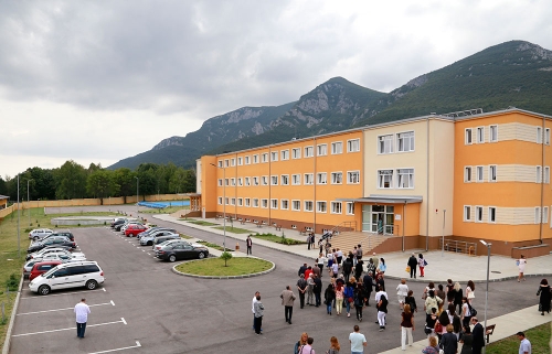 Обновената сграда на филиала на МУС във Враца